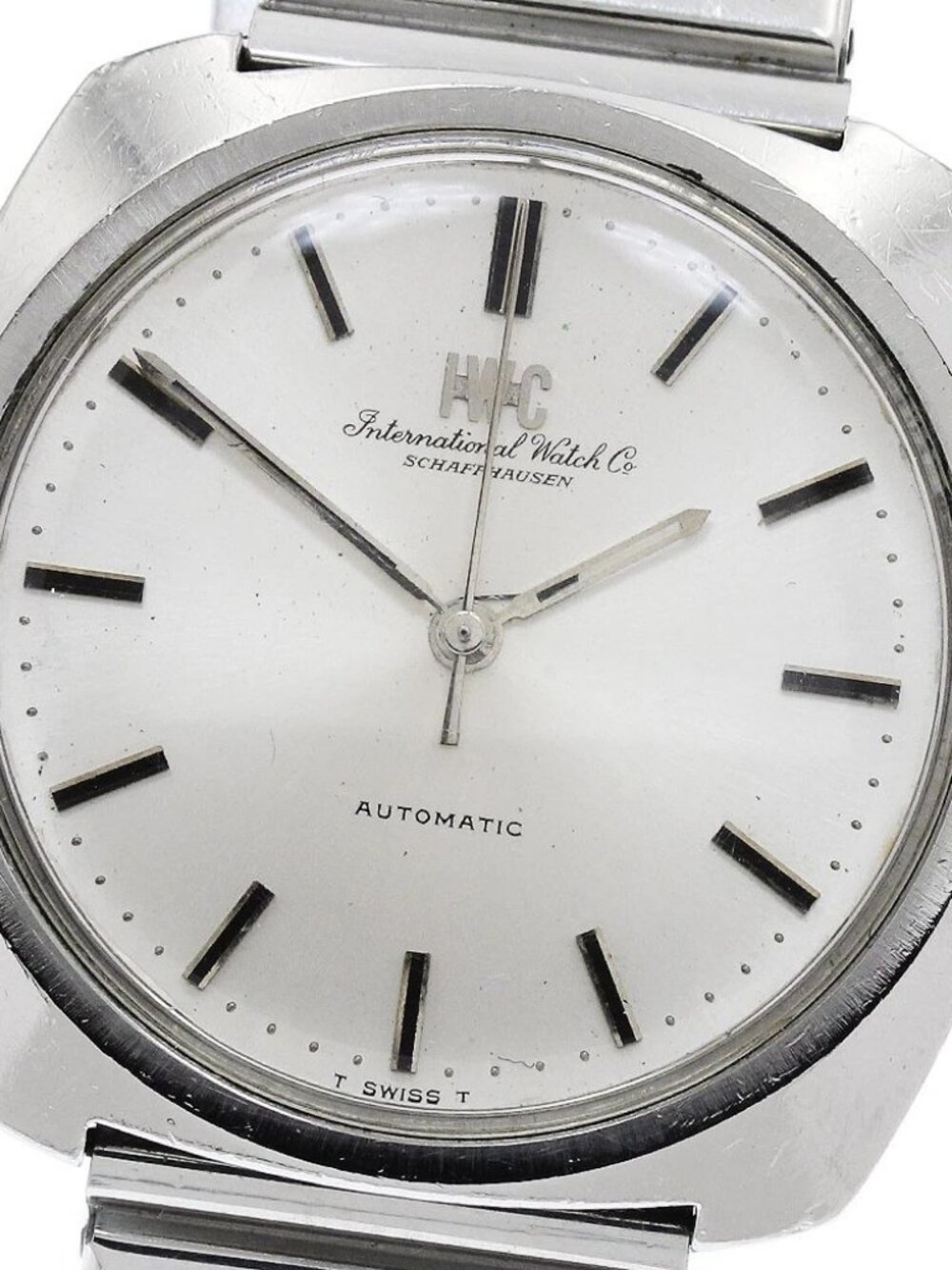 IWC SCHAFFHAUSEN vintage Silver Dial Automatic Men's Watch_864033